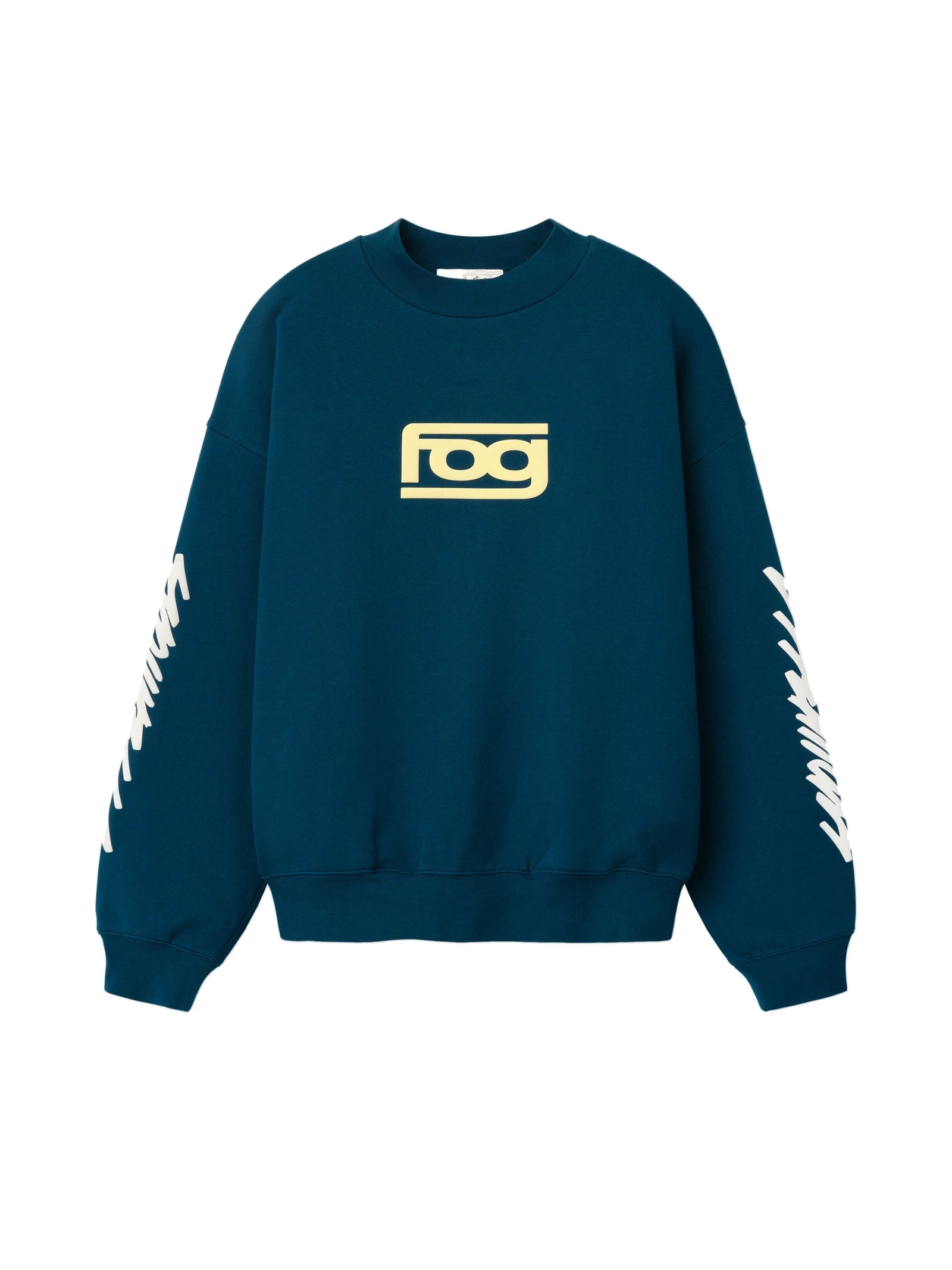 Fear of God Essentials Classic Half Raglan Hi-Crewneck in Night Sea Fear of God Essentials Classic Half Raglan Hi-Crewneck in Night Sea | Luxury Shoes