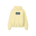 Fear of God Essentials Classic Half Raglan Hoodie in Washed Sulphur | Luxury Shoes 