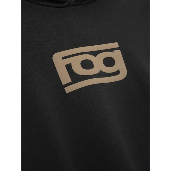 Fear of God Essentials Classic Half Raglan Hoodie in Washed Vintage Black | Sweatshirts | Luxury Shoes 