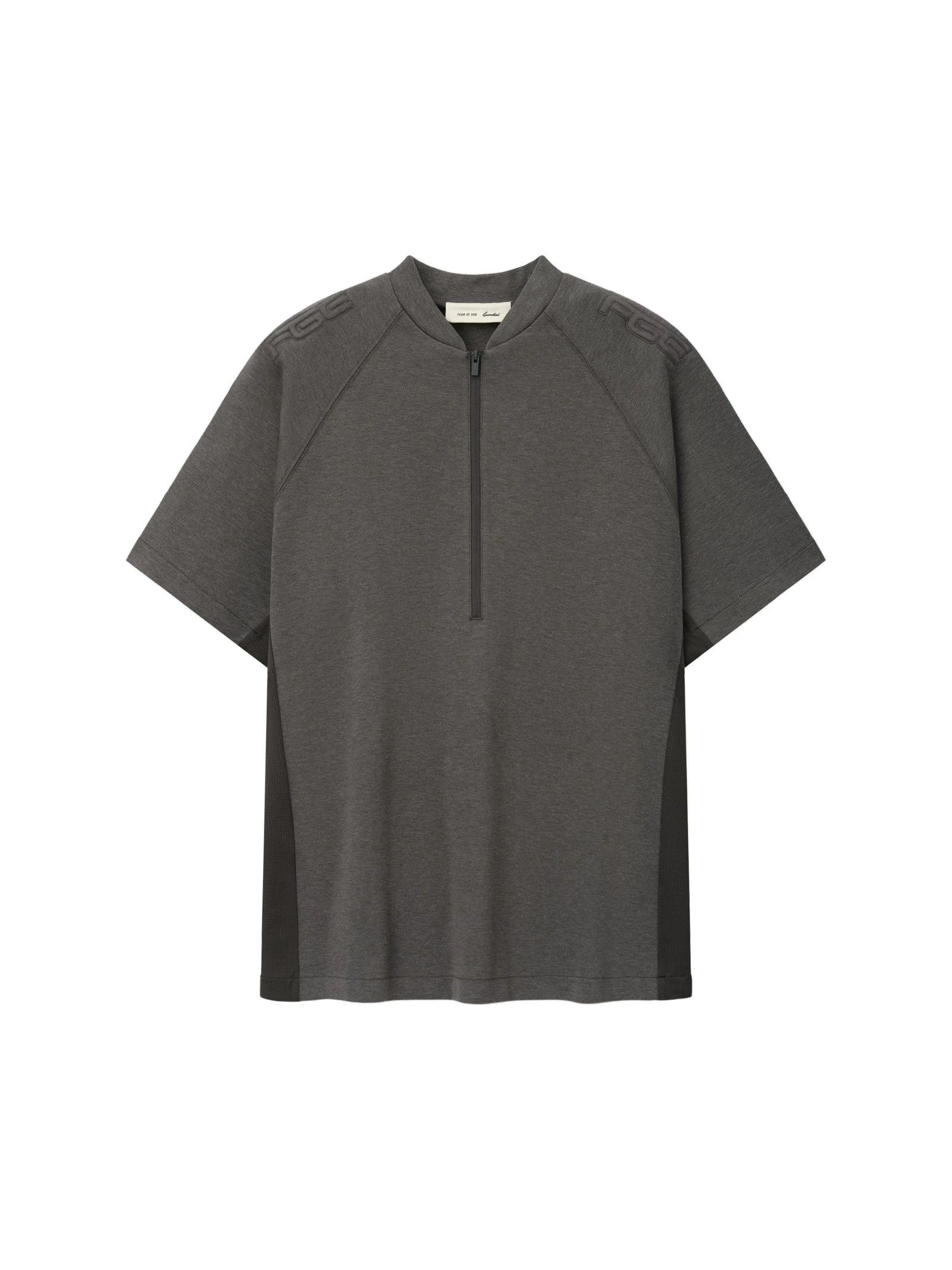 Fear of God Essentials Classic Half Zip Raglan in Ash Heather Fear of God Essentials Classic Half Zip Raglan in Ash Heather | Luxury Shoes