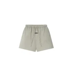 Fear of God Essentials Classic Heavy Jersey Short in Warm Heather | Luxury Shoes 