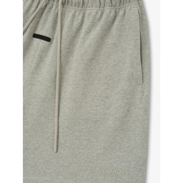 Fear of God Essentials Classic Heavy Jersey Short in Warm Heather | Shorts | Luxury Shoes 