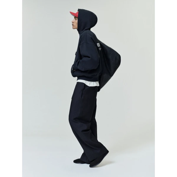 Fear of God Essentials Classic Hoodie in Vintage Black | Sweatshirts | Luxury Shoes 