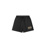 Fear of God Essentials Classic Short in Washed Vintage Black | Luxury Shoes 