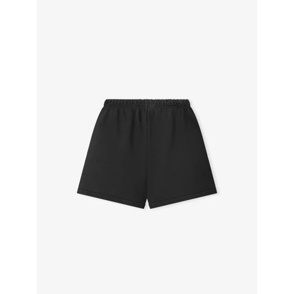 Fear of God Essentials Classic Short in Washed Vintage Black | Shorts | Luxury Shoes 