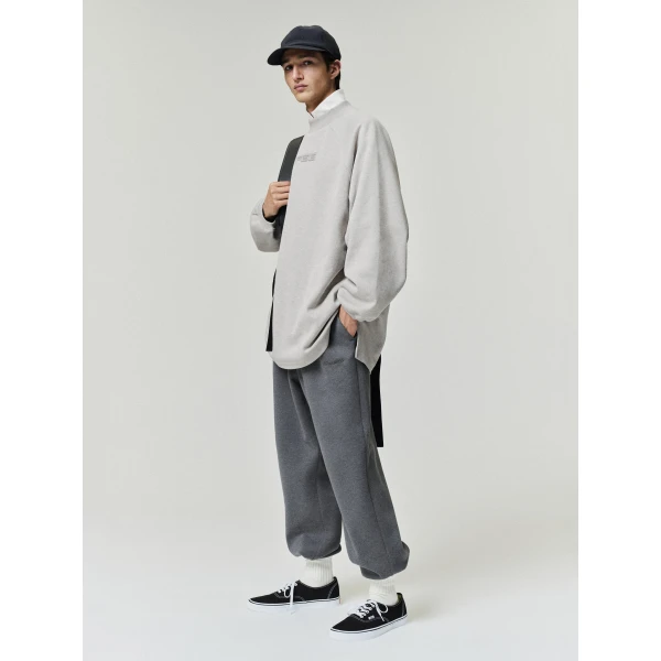 Fear of God Essentials Classic Slouchy Sweatpant in Ash Heather | Pants | Luxury Shoes 