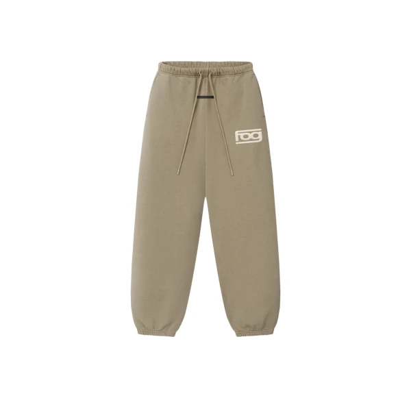 Fear of God Essentials Classic Slouchy Sweatpant in Washed Clay | Luxury Shoes 