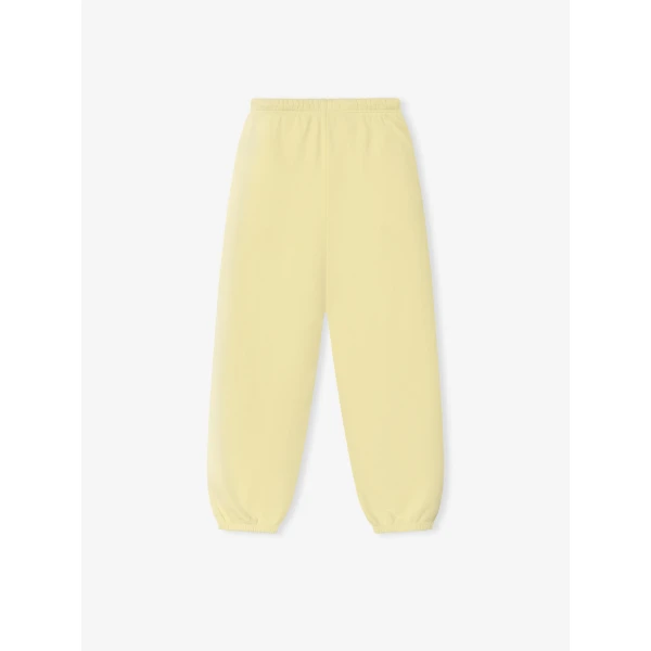 Fear of God Essentials Classic Slouchy Sweatpant in Washed Sulphur | Pants | Luxury Shoes 