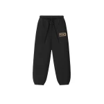 Fear of God Essentials Classic Slouchy Sweatpant in Washed Vintage Black | Luxury Shoes 