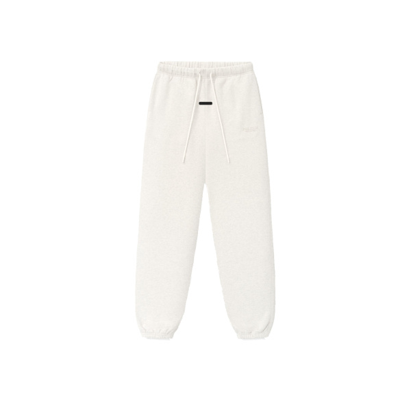 Fear of God Essentials Classic Sweatpant in Oatmeal Heather | Luxury Shoes 
