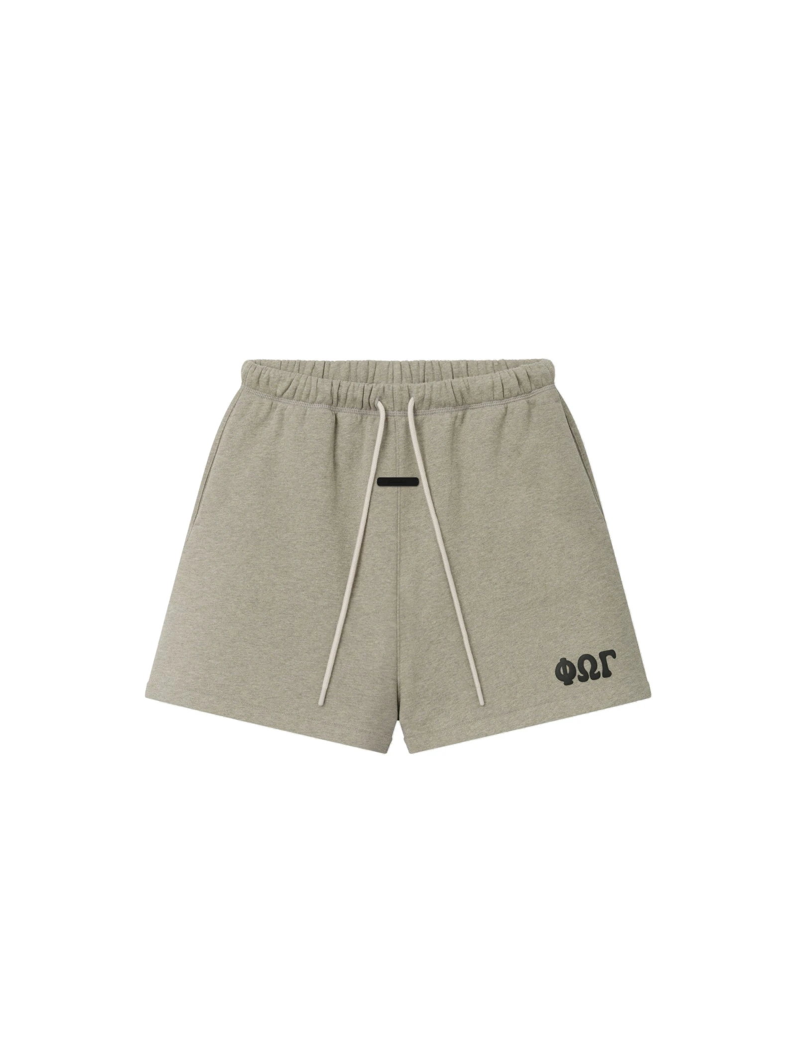 Fear of God Essentials Classic Sweatshort in Washed Seal Heather Fear of God Essentials Classic Sweatshort in Washed Seal Heather | Luxury Shoes