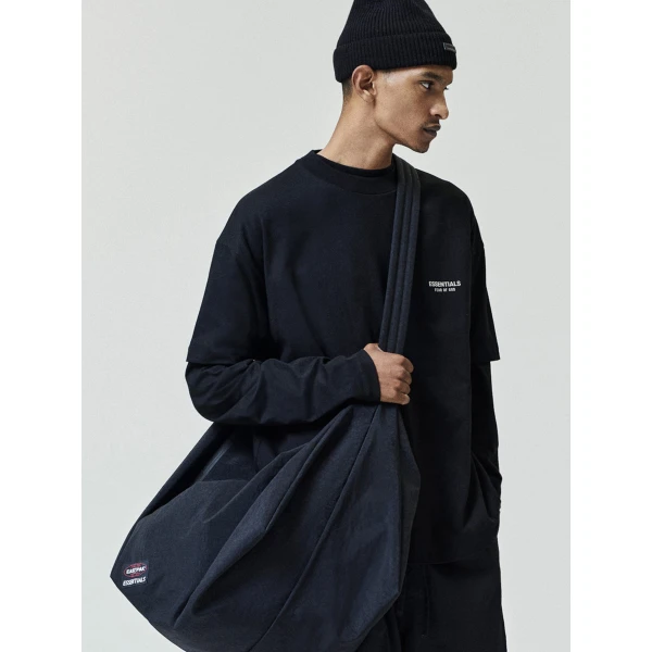 Fear of God Essentials Classic Tee in Black | T-shirts & vests | Luxury Shoes 