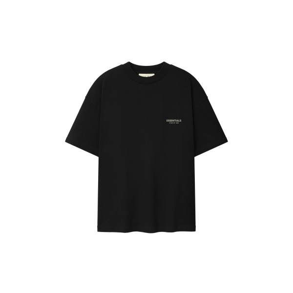 Fear of God Essentials Classic Tee in Black | Luxury Shoes 