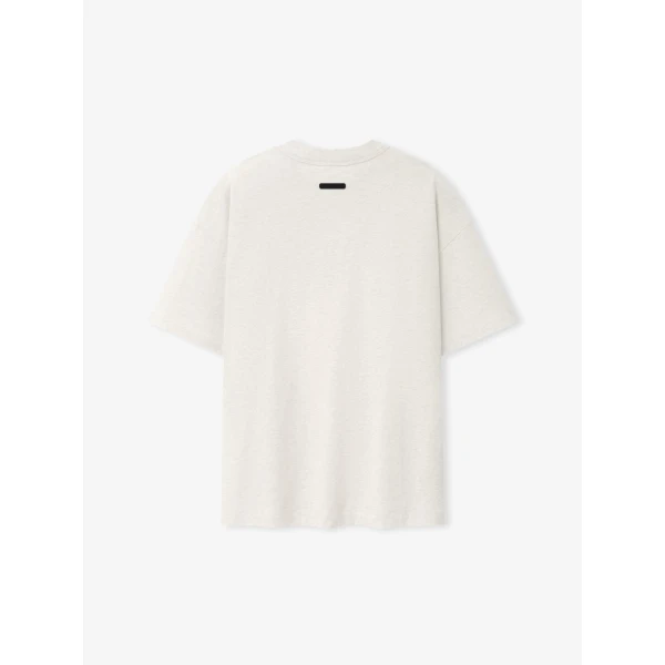 Fear of God Essentials Classic Tee in Oatmeal Heather | T-shirts & vests | Luxury Shoes 