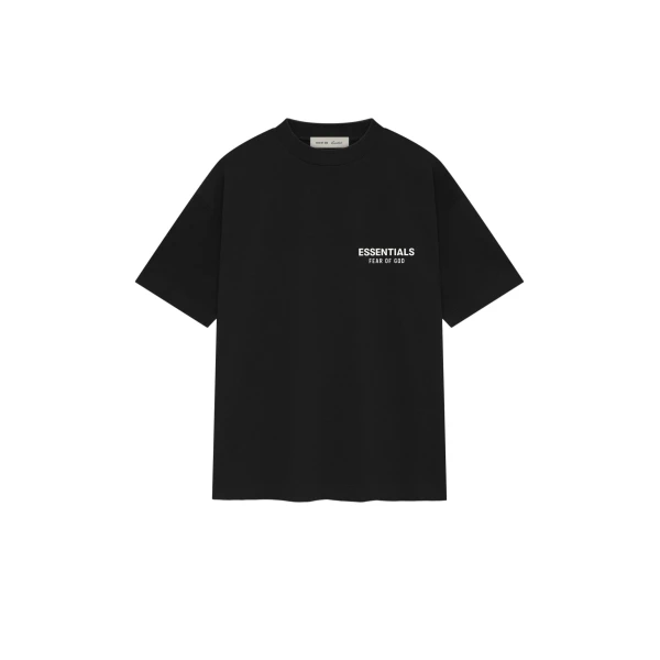 Fear of God Essentials Classic Tee in Vintage Black | Luxury Shoes 