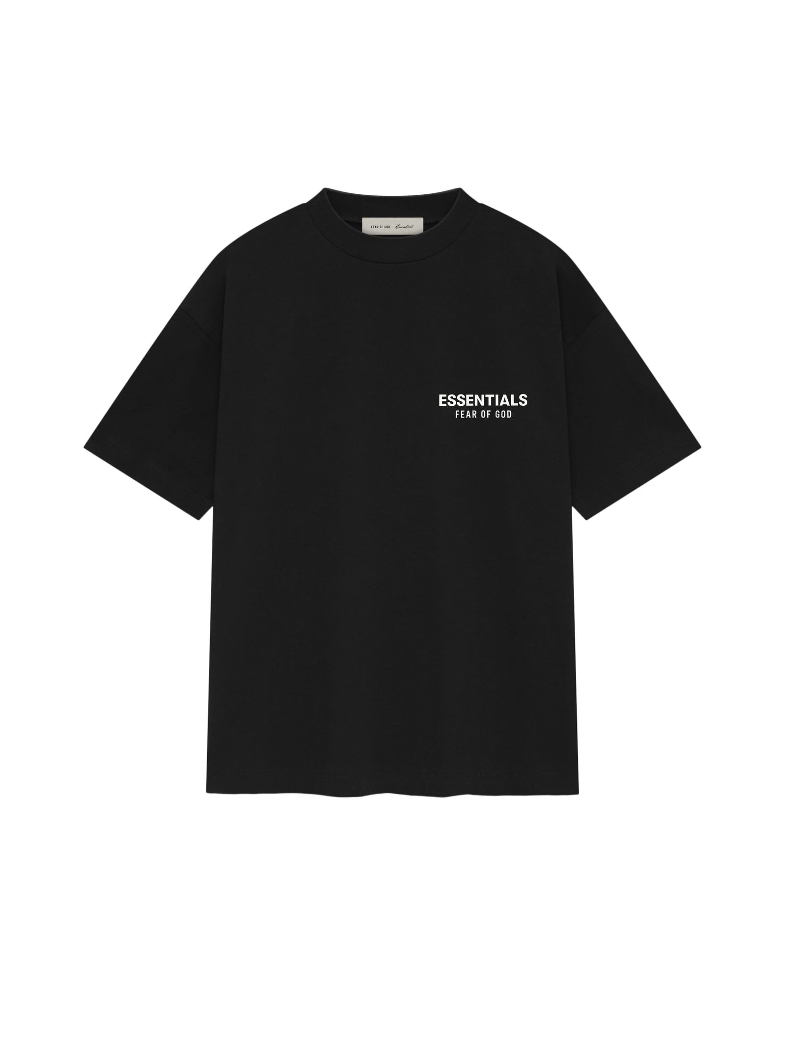 Fear of God Essentials Classic Tee in Vintage Black Fear of God Essentials Classic Tee in Vintage Black | Luxury Shoes