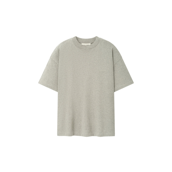 Fear of God Essentials Classic Tee in Warm Heather | Luxury Shoes 