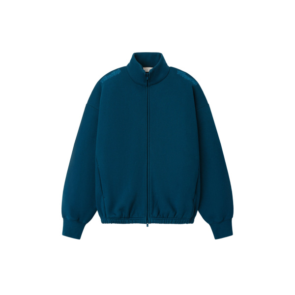 Fear of God Essentials Classic Track Jacket in Night Sea | Luxury Shoes 