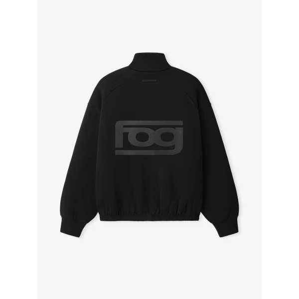 Fear of God Essentials Classic Track Jacket in Vintage Black | Men Jackets | Luxury Shoes 