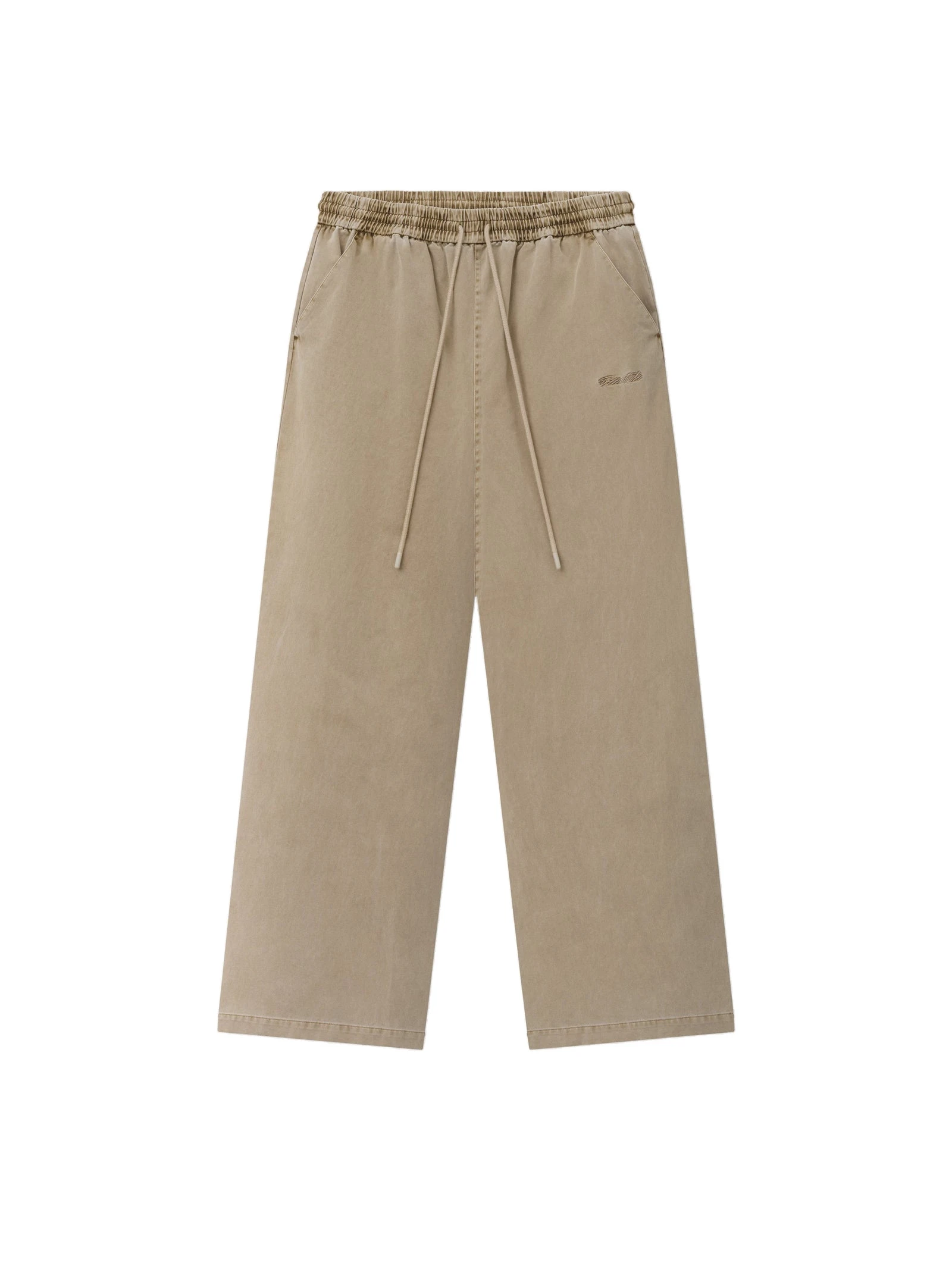 Fear of God Essentials Cotton Twill Lounge Drawstring Pant in Washed Clay Fear of God Essentials Cotton Twill Lounge Drawstring Pant in Washed Clay | Luxury Shoes