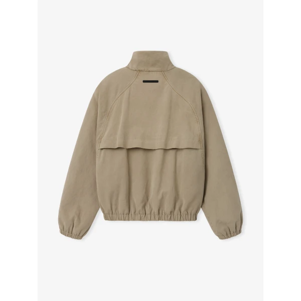 Fear of God Essentials Cotton Twill Modern Filled Jacket in Washed Clay | Men Jackets | Luxury Shoes 