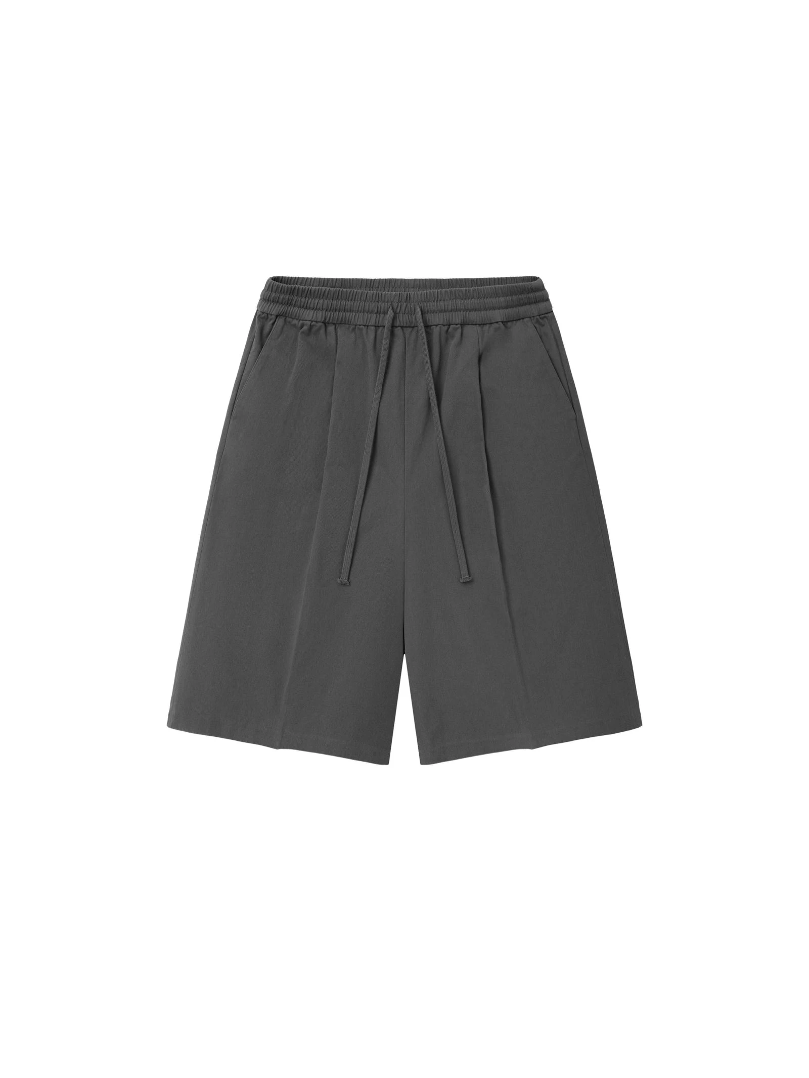 Fear of God Essentials Cotton Twill Relaxed Drawstring Short in Iron Grey Fear of God Essentials Cotton Twill Relaxed Drawstring Short in Iron Grey | Luxury Shoes
