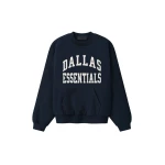 Fear of God Essentials Cowboys 90s Relaxed Crewneck in Dark Sapphire Fear of God Essentials Cowboys 90s Relaxed Crewneck in Dark Sapphire | Luxury Shoes