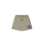 Fear of God Essentials Cowboys Classic Short in Seal Heather | Luxury Shoes 