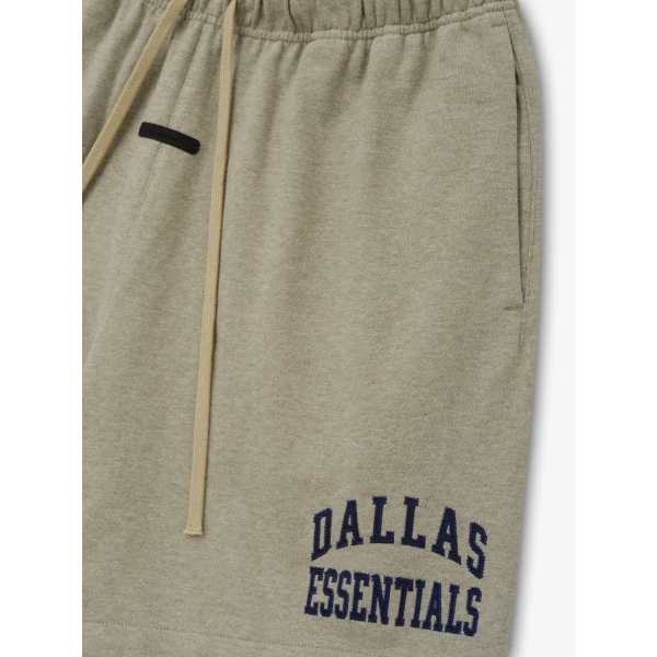Fear of God Essentials Cowboys Classic Short in Seal Heather | Shorts | Luxury Shoes 