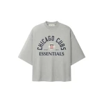 Fear of God Essentials Cubs National League Merch Tee in Concrete Heather | Luxury Shoes 