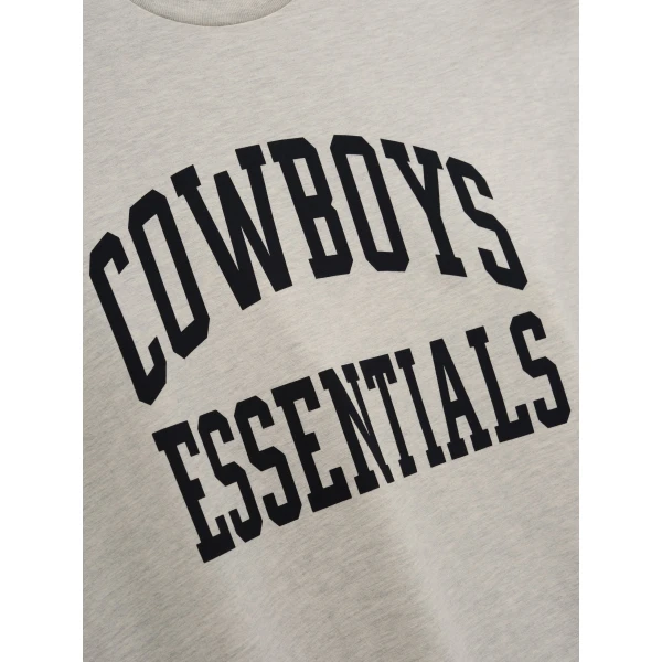 Fear of God Essentials Dallas Cowboys Training Camp Tee in Light Heather | T-shirts & vests | Luxury Shoes 