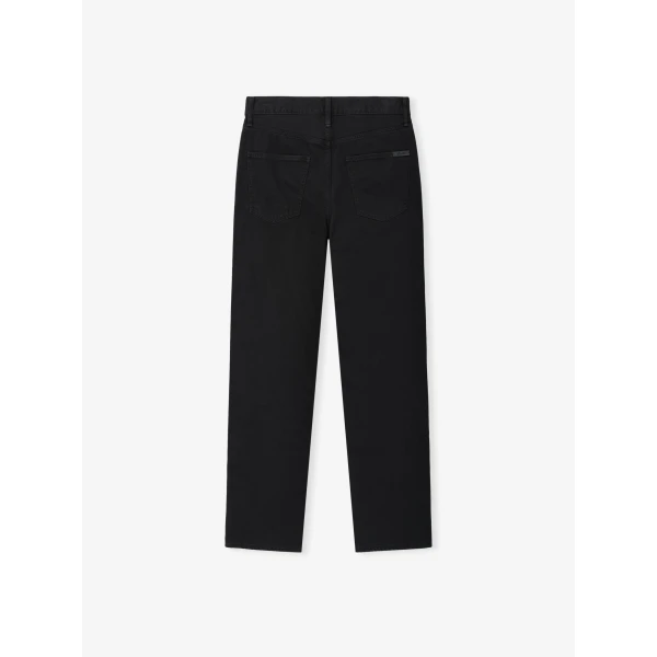 Fear of God Essentials Denim 5-Pocket Jeans in Overdyed Black | Pants | Luxury Shoes 
