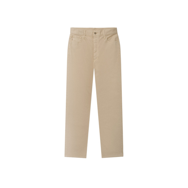 Fear of God Essentials Denim 5-Pocket Jeans in Overdyed Dune | Luxury Shoes 