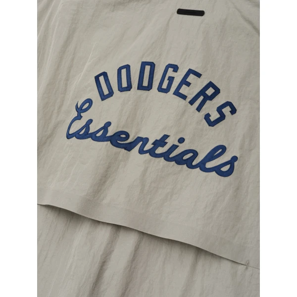 Fear of God Essentials Dodgers 3/4 Sleeve Pullover in Seal | Sweatshirts | Luxury Shoes 