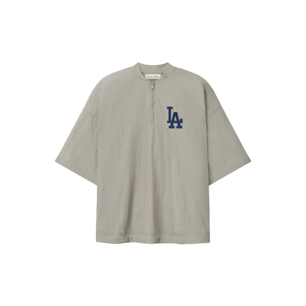 Essentials Dodgers 3/4 Sleeve Pullover in Seal