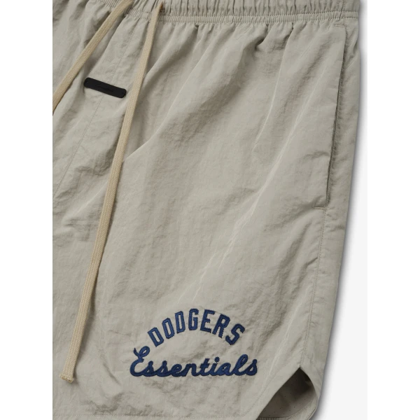 Fear of God Essentials Dodgers Gym Short in Seal | Shorts | Luxury Shoes 