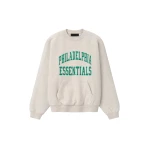 Fear of God Essentials Eagles 90s Relaxed Crewneck in Marble Heather | Luxury Shoes 