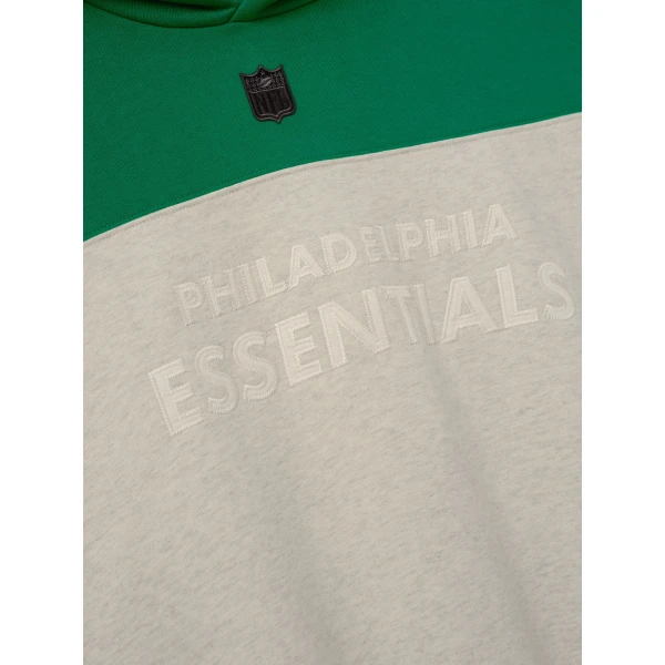 Fear of God Essentials Eagles 90s Relaxed Hoodie in Marble Heather | Sweatshirts | Luxury Shoes 
