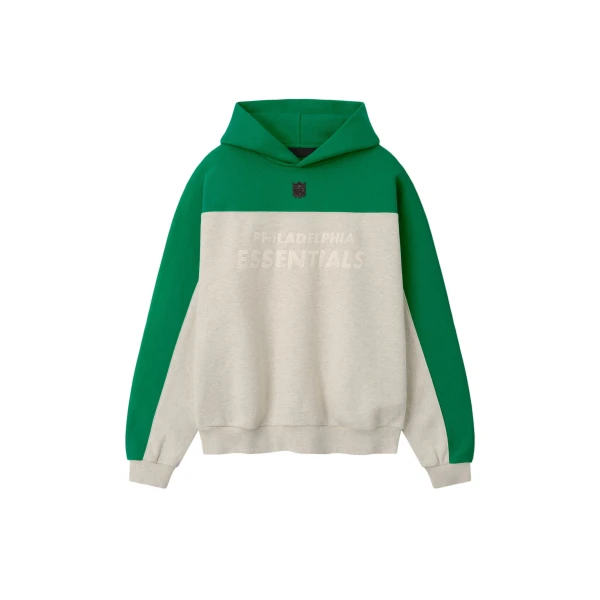 Fear of God Essentials Eagles 90s Relaxed Hoodie in Marble Heather | Luxury Shoes 