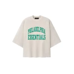 Fear of God Essentials Eagles Merch Tee in Marble Heather | Luxury Shoes 