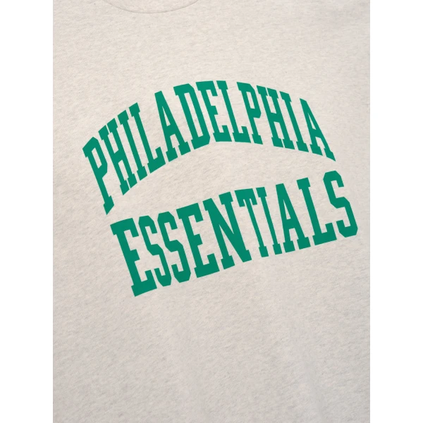 Fear of God Essentials Eagles Merch Tee in Marble Heather | T-shirts & vests | Luxury Shoes 
