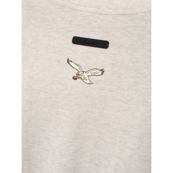 Fear of God Essentials Eagles Merch Tee in Marble Heather | T-shirts & vests | Luxury Shoes 