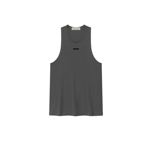Fear of God Essentials Essential Tank in Iron Grey | Luxury Shoes 