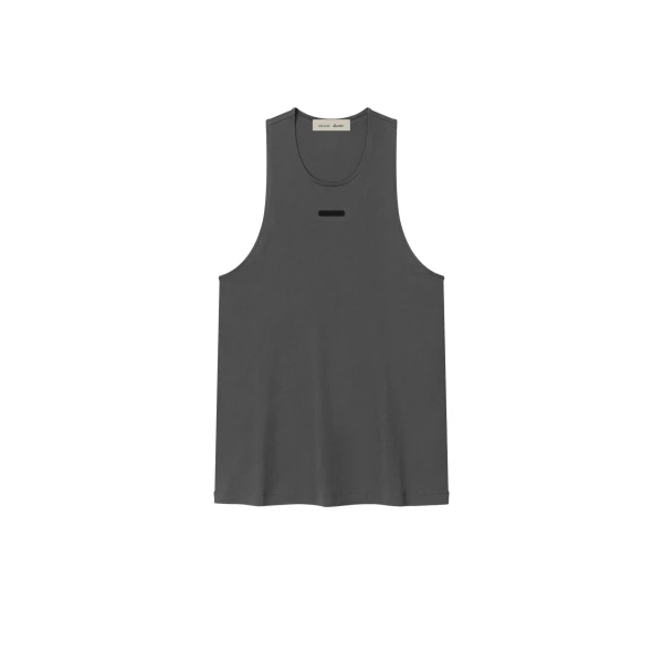 Fear of God Essentials Essential Tank in Iron Grey | Luxury Shoes 
