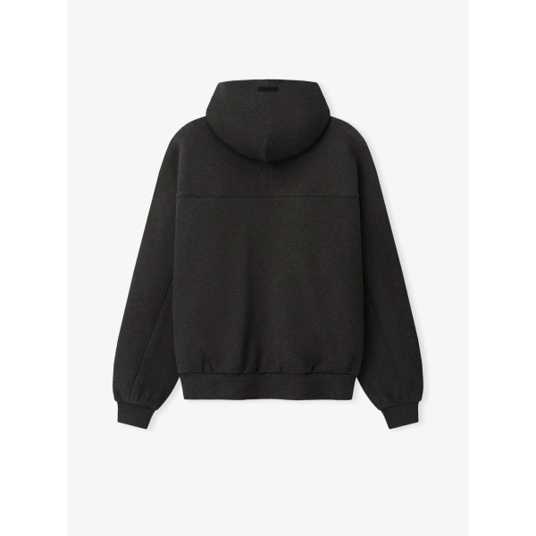 Fear of God Essentials Falcons 90s Relaxed Hoodie in Iron Grey Heather | Sweatshirts | Luxury Shoes 