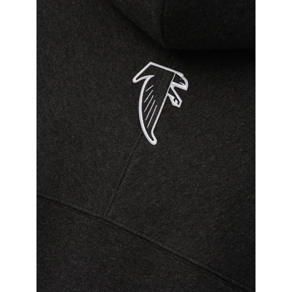 Fear of God Essentials Falcons 90s Relaxed Hoodie in Iron Grey Heather | Sweatshirts | Luxury Shoes 