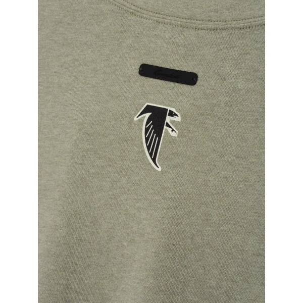 Fear of God Essentials Falcons Merch Tee in Seal Heather | T-shirts & vests | Luxury Shoes 