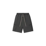 Fear of God Essentials Fleece Cargo Basketball Short in Iron Grey | Luxury Shoes 