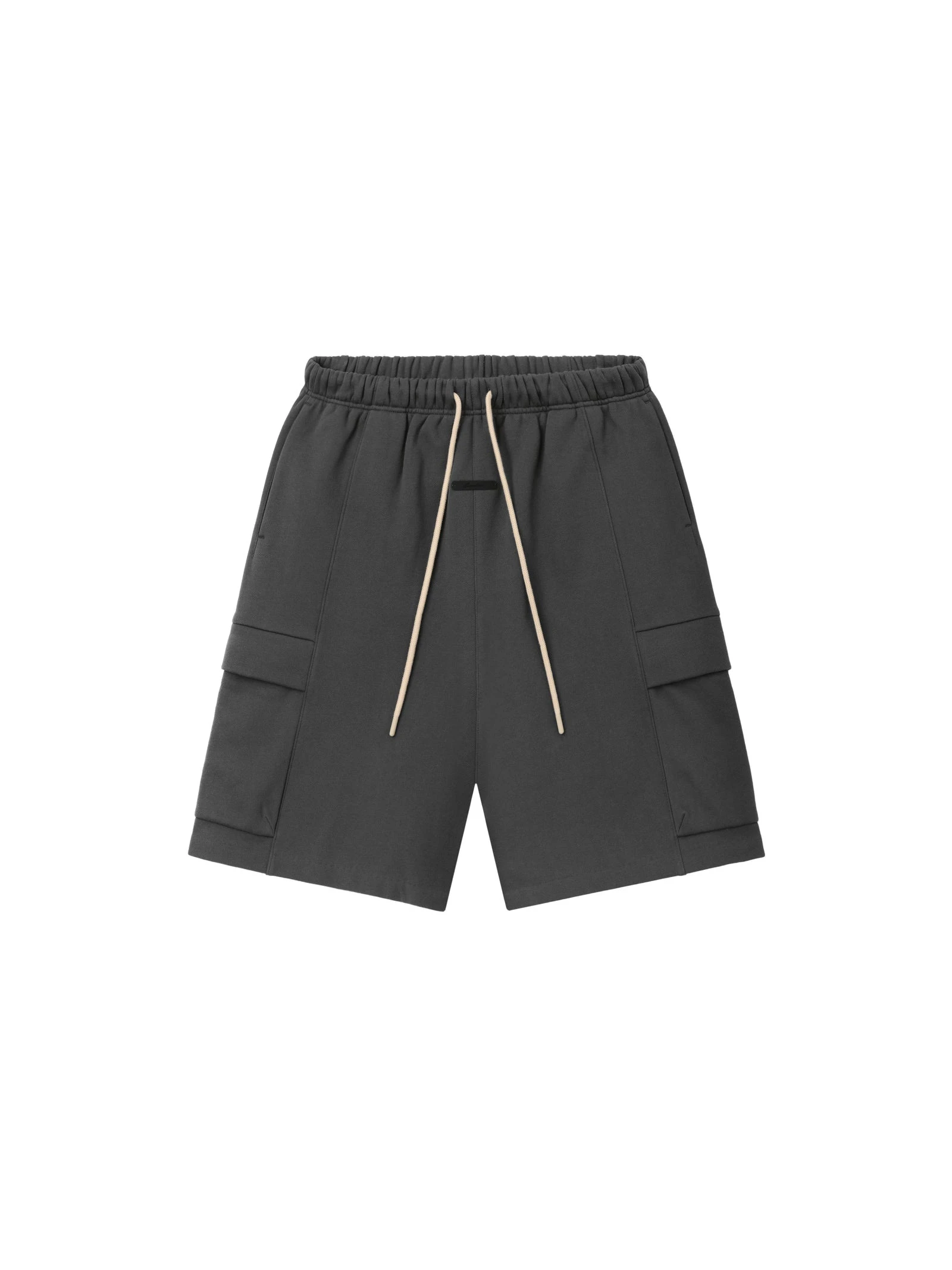 Fear of God Essentials Fleece Cargo Basketball Short in Iron Grey Fear of God Essentials Fleece Cargo Basketball Short in Iron Grey | Luxury Shoes