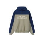 Fear of God Essentials Giants 90s Relaxed Hoodie in Seal Heather | Luxury Shoes 